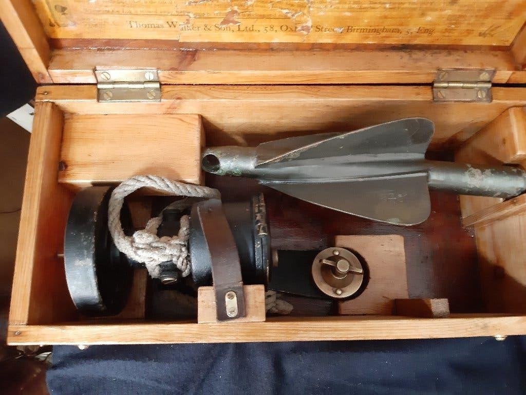 Taffrail Log Walker Excelsior IV Marine VENDU !, Antiquités & Art, Enlèvement ou Envoi
