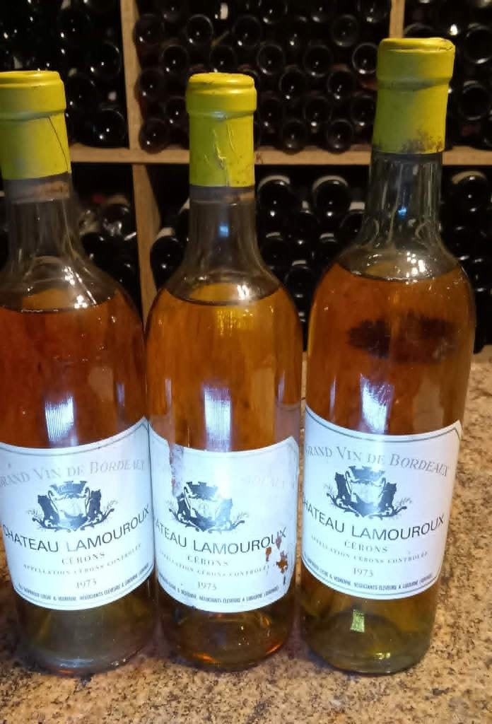 CHATEAU LAMOUROUX - CERONS - 1973, Ophalen, Frankrijk, Nieuw, Witte wijn