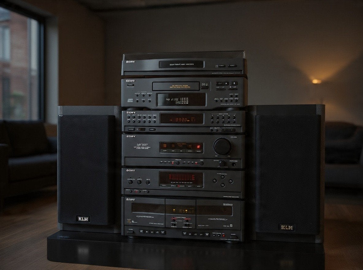 Sony LBT-D307 + KLH AV2001 + PS-LX49P + CDP-M33, Enlèvement, Haut-parleurs, Sony