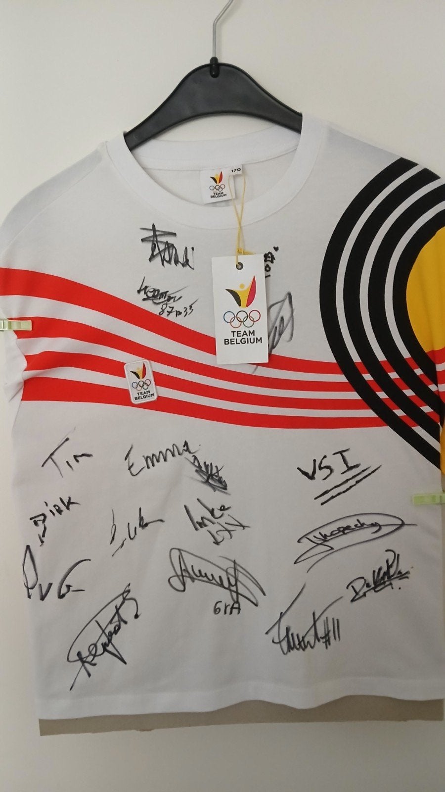 Olympisch shirt: Kopecky, Abdi, Meesseman., Verzenden, Shirt