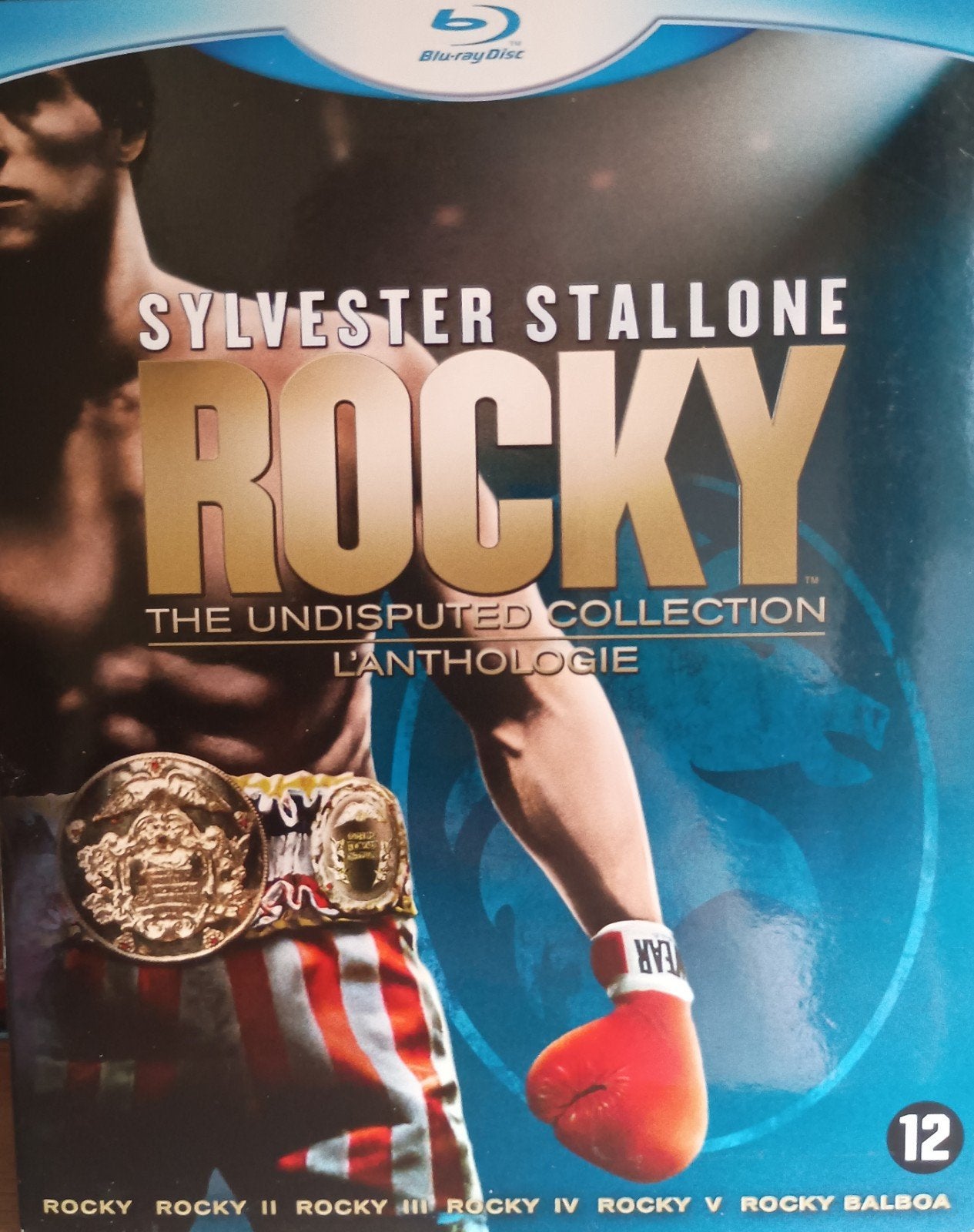 Blu ray collectie Rocky films, Ophalen of Verzenden