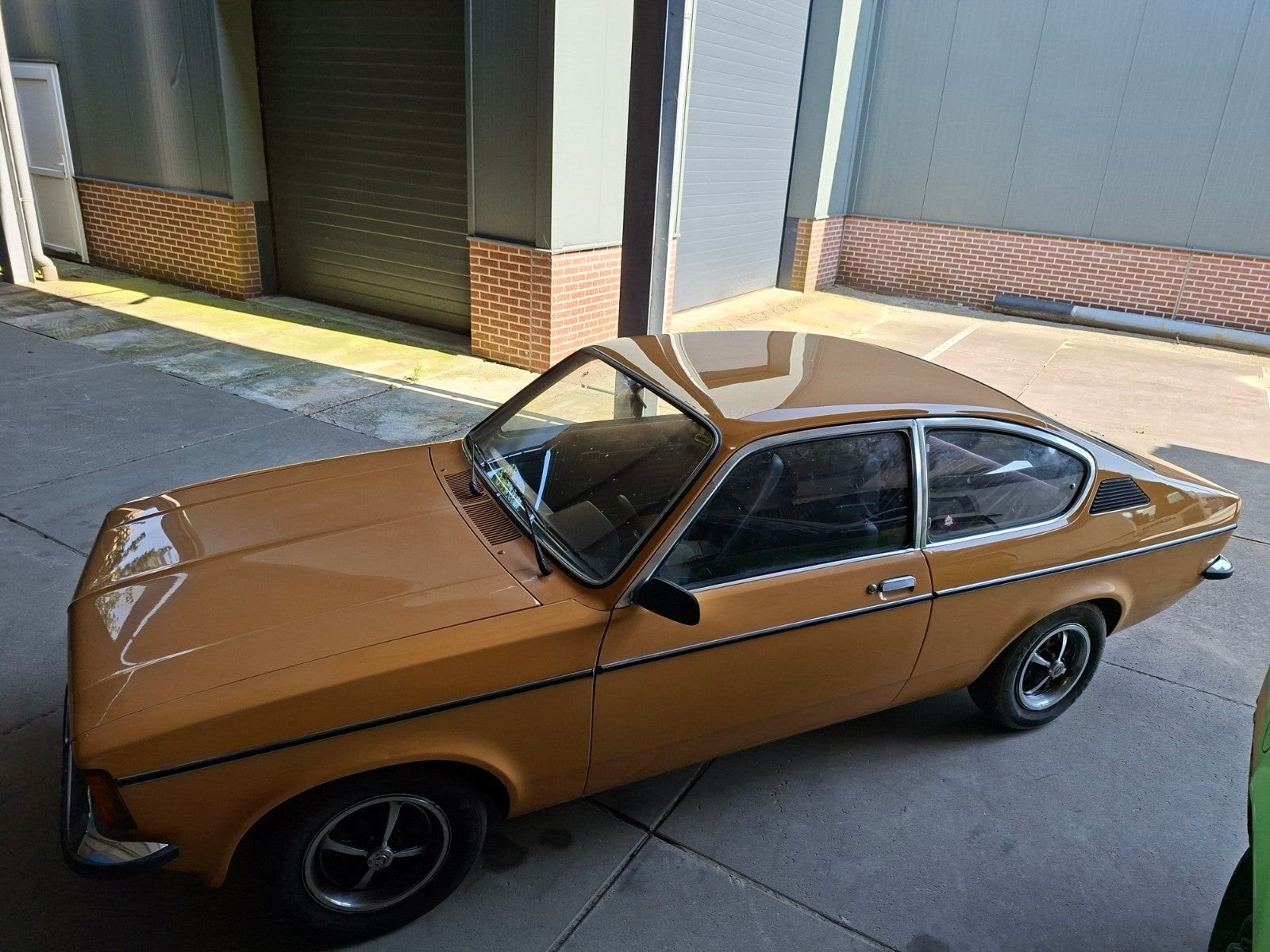 opel kadett c coupe, Auto's, Zwart, Beige, Particulier, 2 deurs