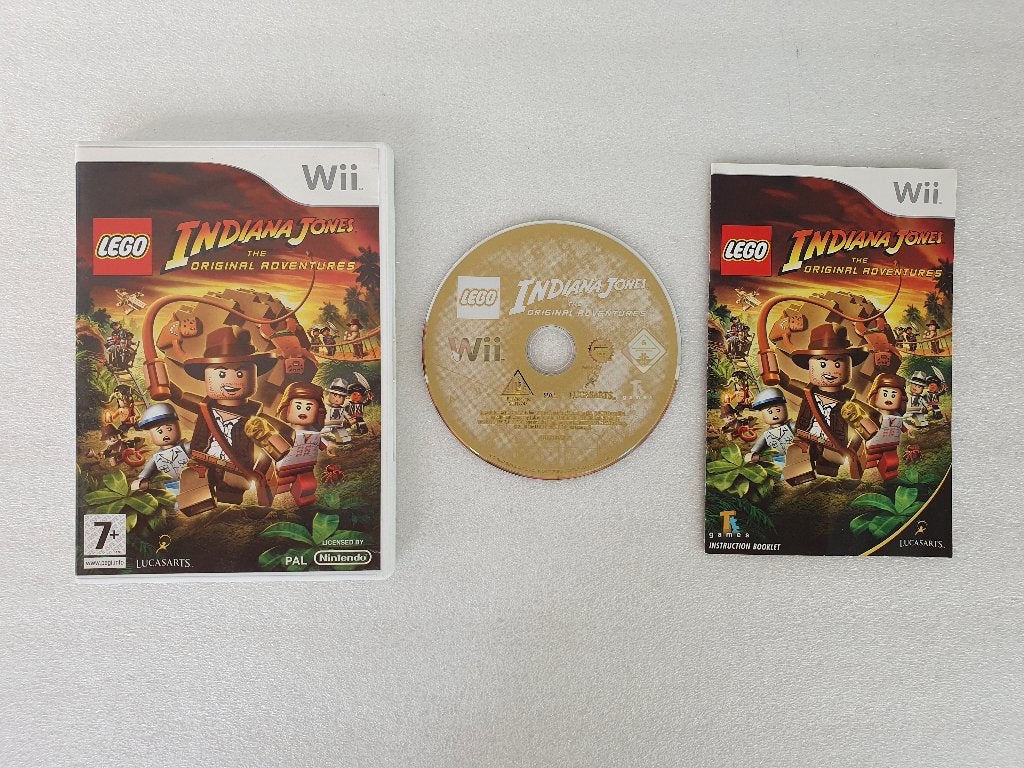 Nintendo Wii: Lego Indiana Jones - The Original Adventure, Enlèvement ou Envoi, Utilisé