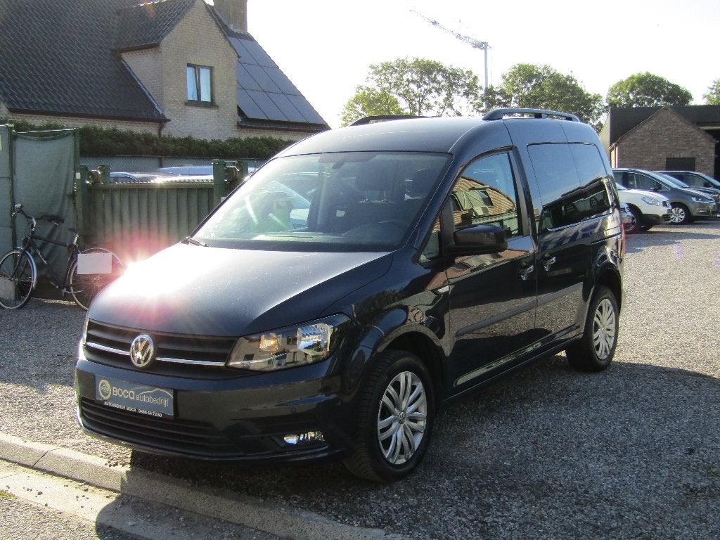 Volkswagen Caddy 2.0 TDI, Voorwielaandrijving, Blauw, Bedrijf, 5 deurs