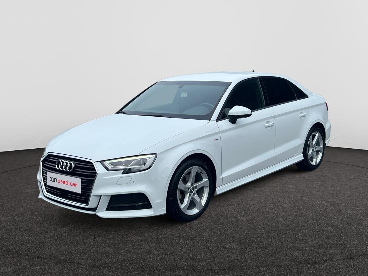 Audi A3 Sedan Dsl A3 30 TDi Sport (EU6d-TEMP), Auto's, 139 g/km, Xenon verlichting, Wit, https://public.car-pass.be/vhr/f88b83c1-66bf-434f-af87-34d2f89bbafb