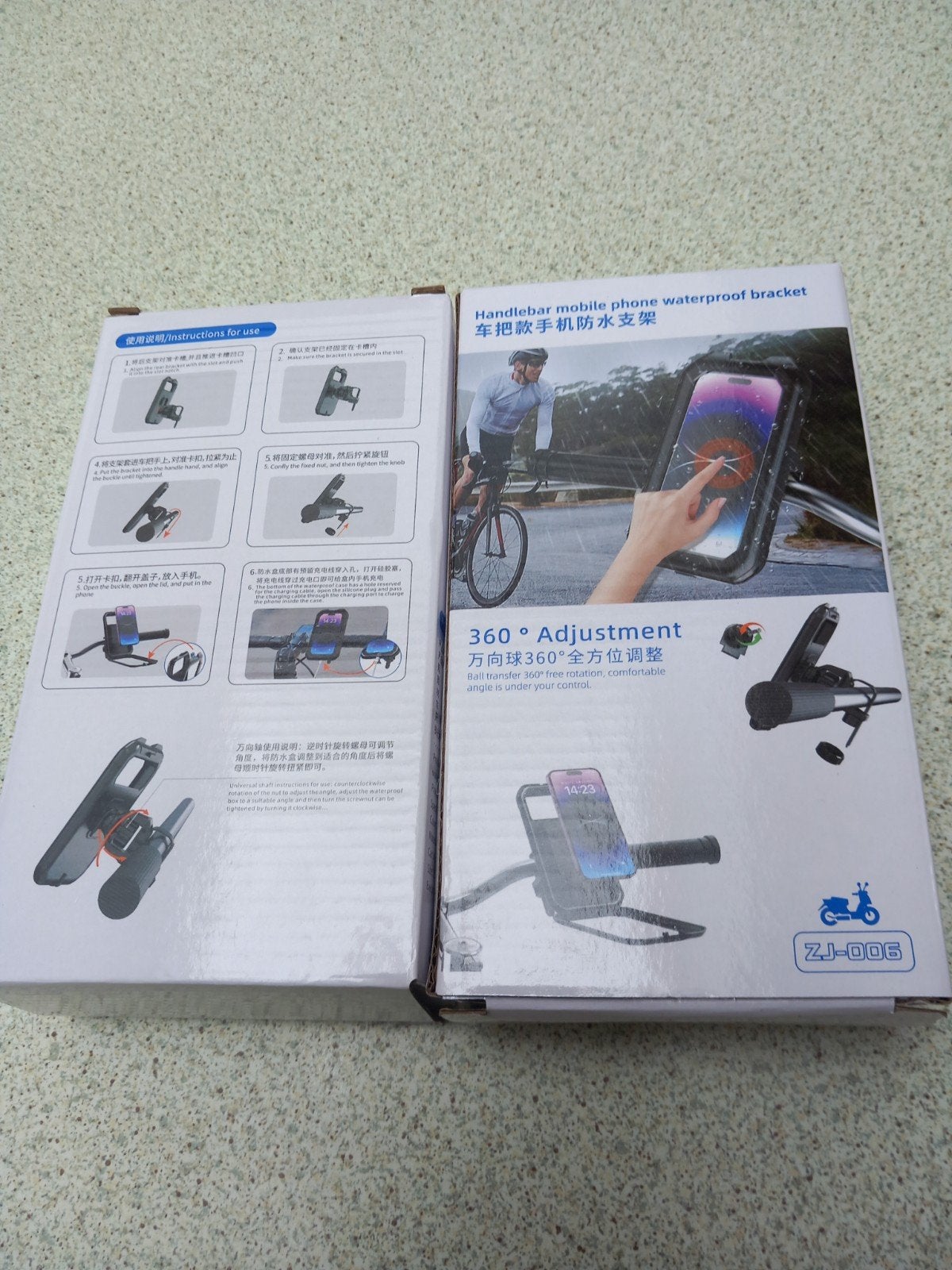 telefoonhouders 2 stuks nieuw, Télécoms, Enlèvement, Vélo