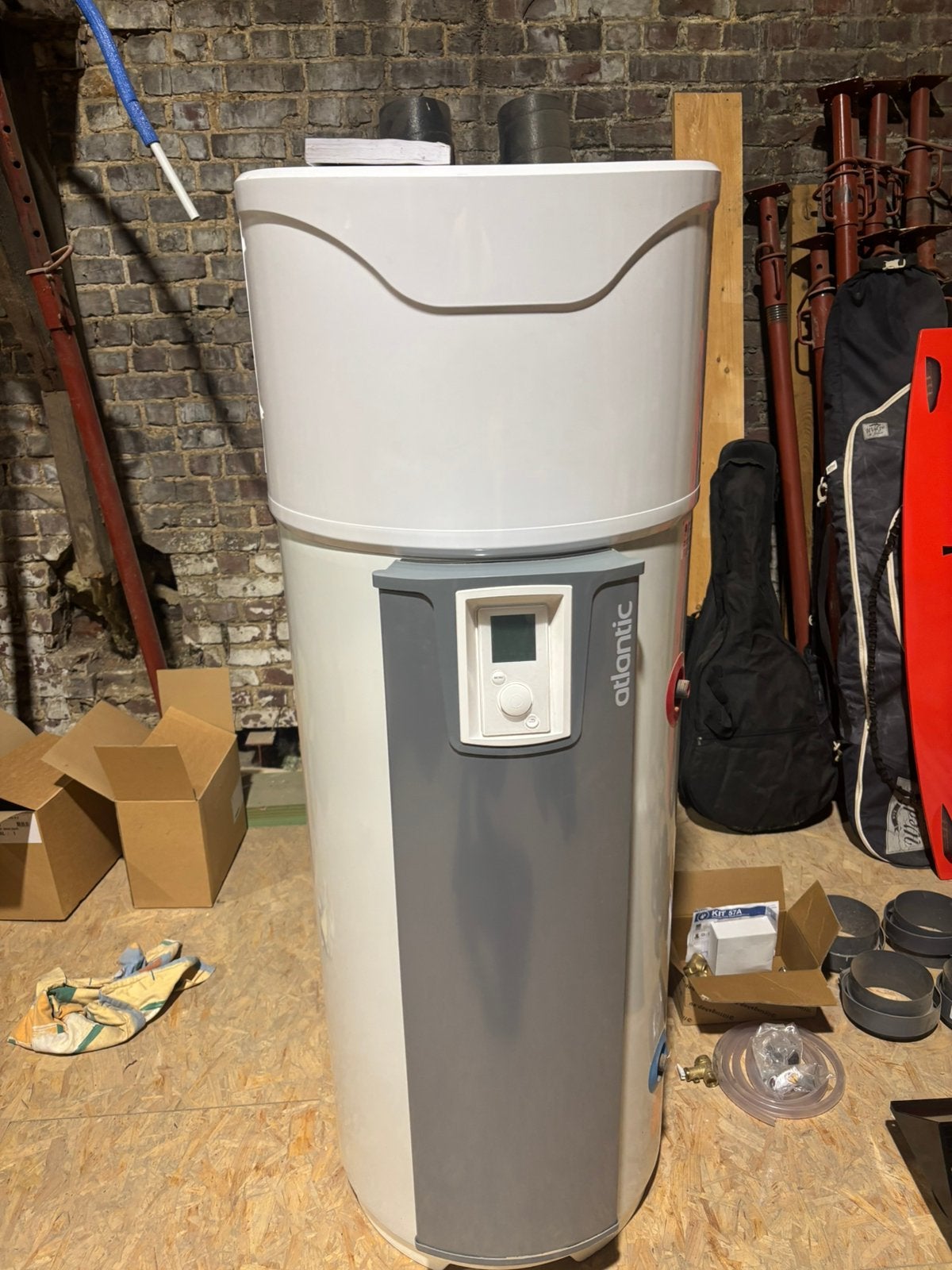 Warmtepompboiler Atlantic Explorer 200l, Bricolage & Construction, Chauffe-eau & Boilers, Neuf, Enlèvement