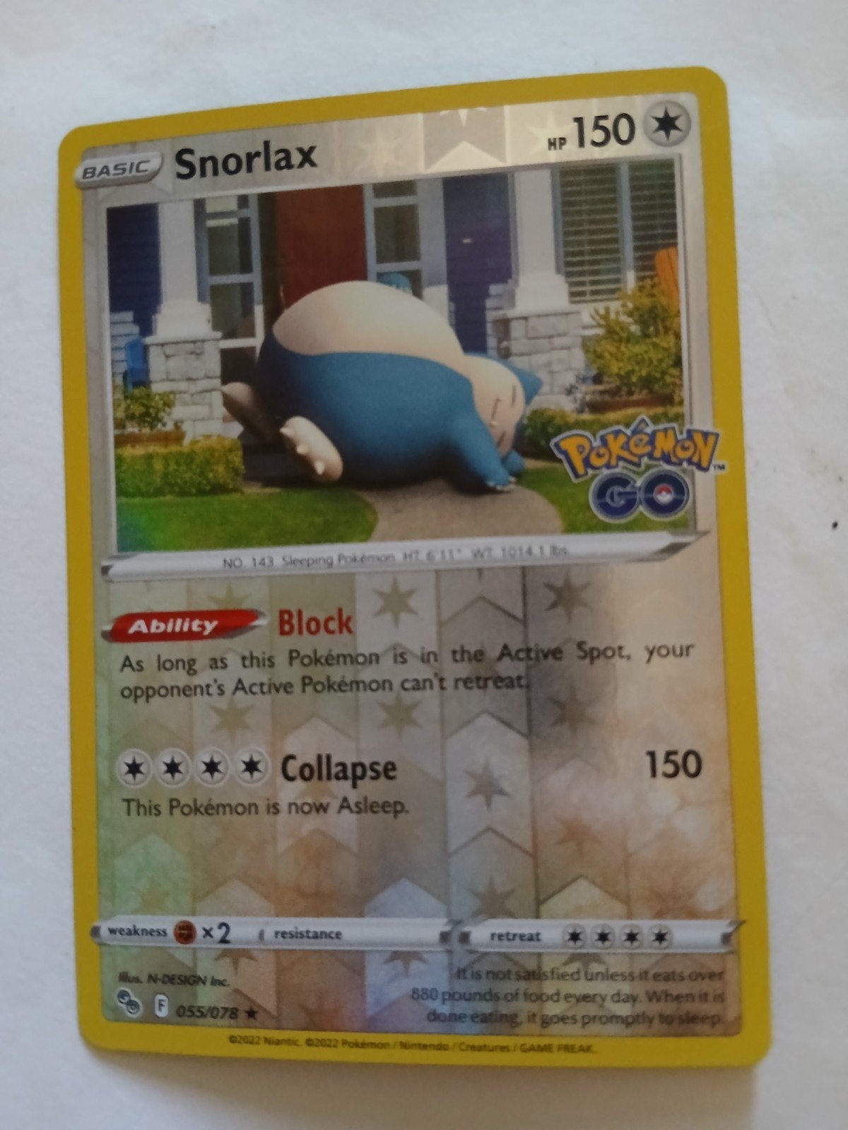 Snorlax Pokémon Go, Ophalen