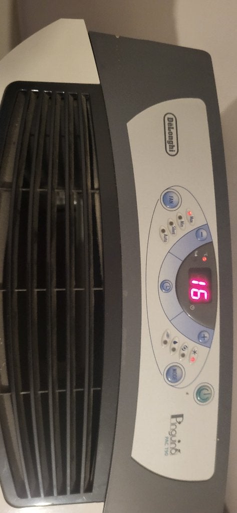 Mobiele airco delonghi pinguino pac t90, Electroménager, Climatiseurs, 60 à 100 m³, Refroidissement et Déshumidification, Enlèvement