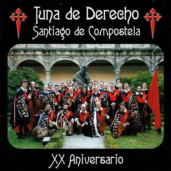 Tuna de Derecho Santiago de Compostela – XX Aniversario 2CD, CD & DVD, CD | Musique du monde, Enlèvement ou Envoi