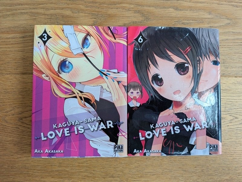 manga - Love is War. T3 + T6, Livres, Livres pour enfants | Jeunesse | 13 ans et plus, Enlèvement, Utilisé