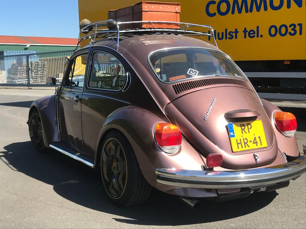 Dikke en goede VW Kever Aubergine met airride, foto 6