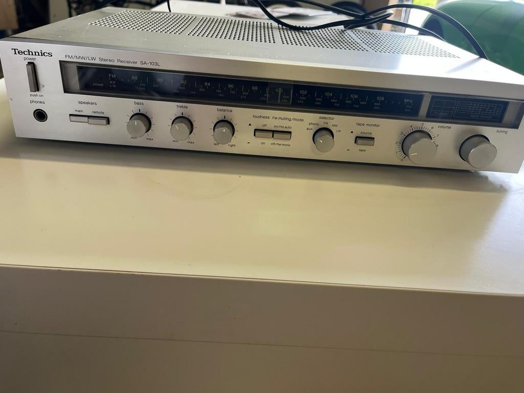 Technics SA-103L, TV, Hi-fi & Vidéo, Enlèvement