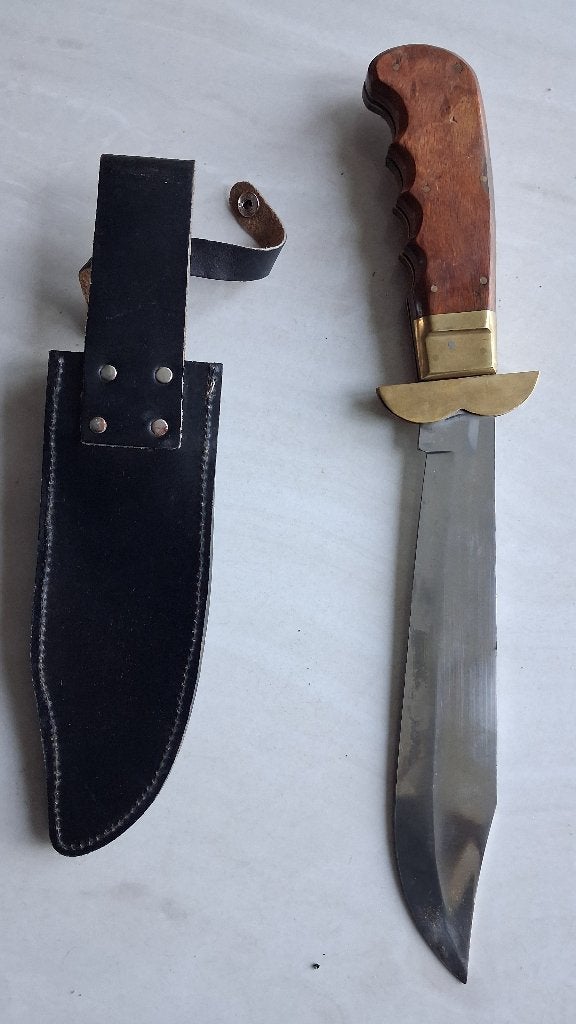 Très grand couteau à plis, Collections, Objets militaires | Général, Enlèvement ou Envoi, Armée de terre, Couteau ou Poignard