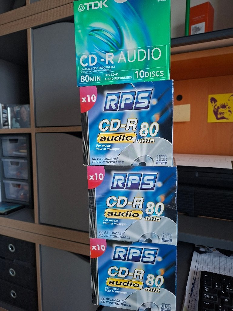 CD  audio vierges, Livres, Enlèvement, CD