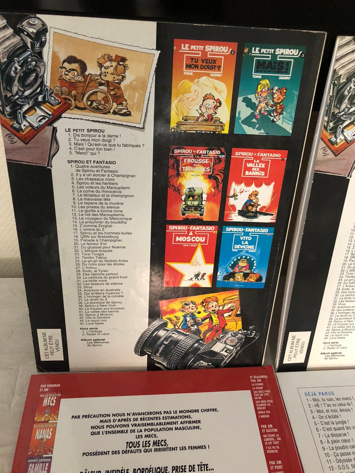 Plusieurs BD, le petit Spirou, Julie claire cécile, ..., Livres, Plusieurs BD, Enlèvement ou Envoi, Utilisé