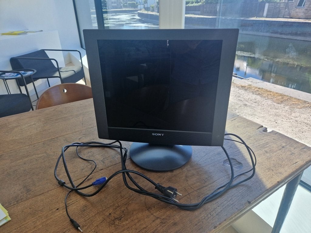 Retro Computerscherm SONY SDM-HX75, Ophalen, Gebruikt, Sony