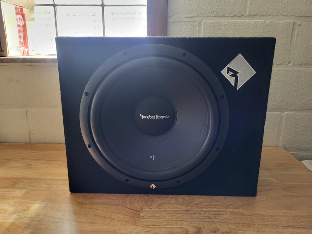 Rockford Fosgate R1-1X12 subwoofer, Autos : Divers, Haut-parleurs voiture, Enlèvement