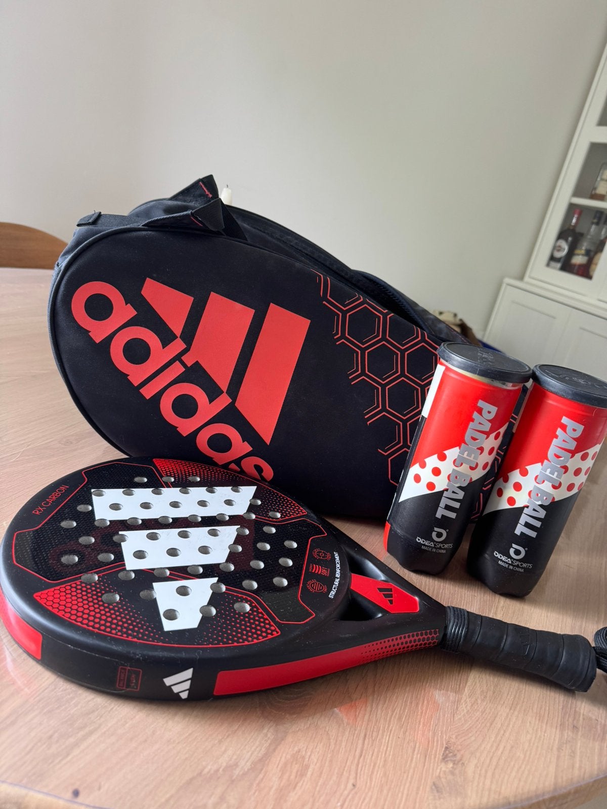 Adidas 3 RX - 3K carbon + draagzak in perfecte staat, Enlèvement, Comme neuf