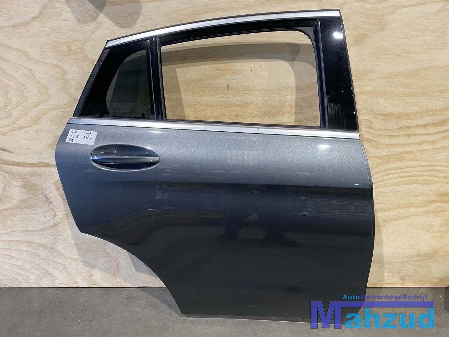 MERCEDES GLC COUPE C253 Grijs Rechts achter deur portier 201, Gebruikt, Mercedes-Benz AG, Deur, Mercedes-Benz