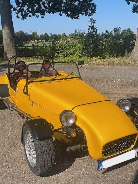 Lotus (Robinhood) Super Seven oldtimer, Auto's, Cabriolet, Geel, Handgeschakeld, Particulier