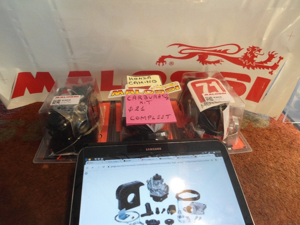 Honda camino : Malossi carburator 21mm € 215, Ophalen, Nieuw, Carburateur, Honda camino
