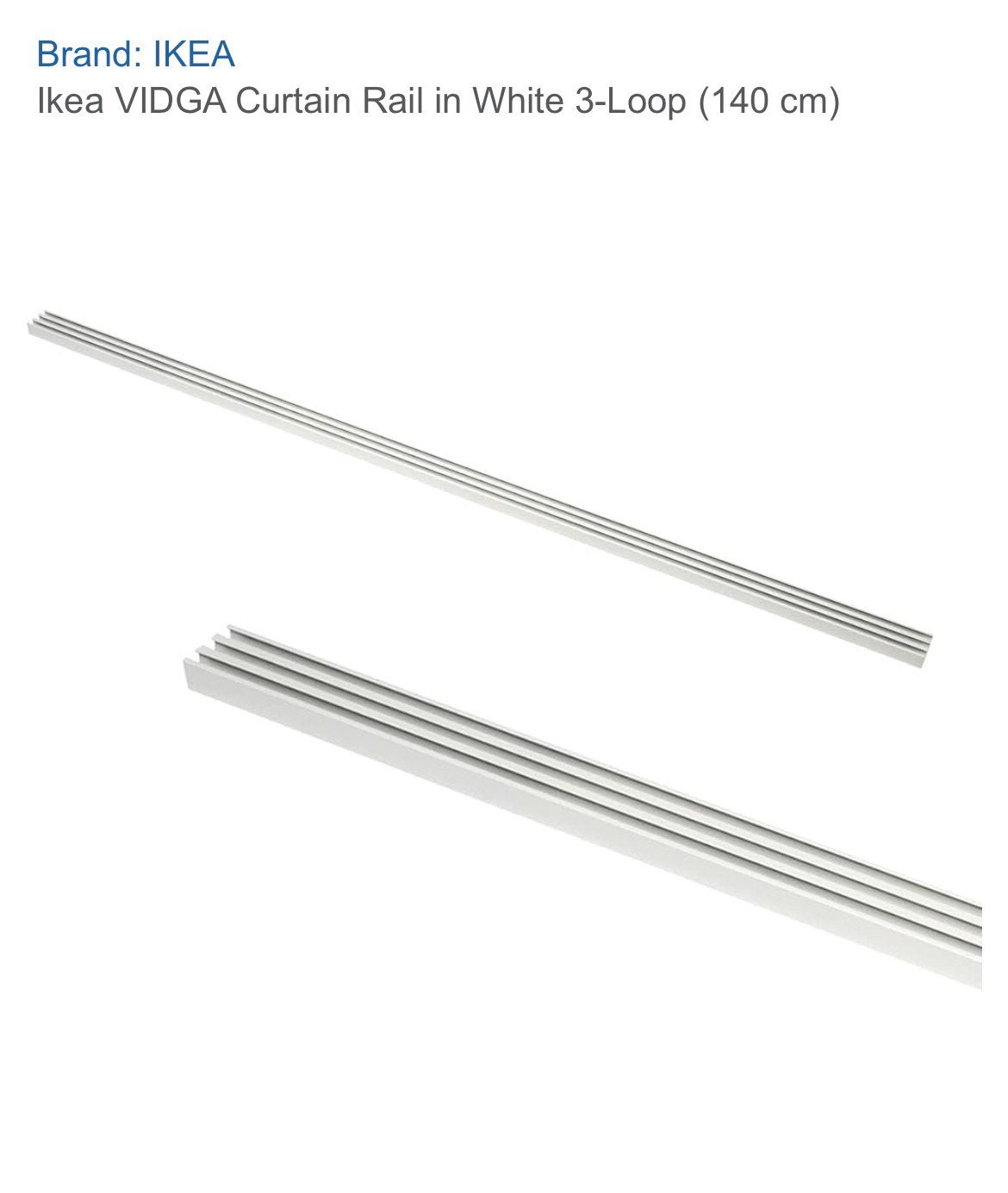 Vidag ikea gordijn rails 3 sporen, Informatique & Logiciels, Apple iPad Tablettes, Comme neuf, Enlèvement