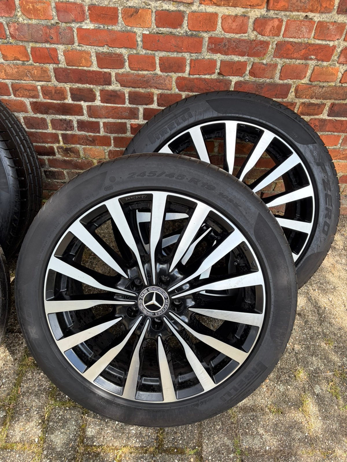 Jantes 19 pouce Mercedes Classe V avec pneus d'été 245/45R19, Enlèvement, 19 pouces, Pneus été, Pneus et Jantes