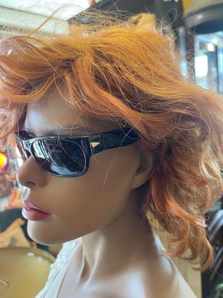 Vintage B&L Ray-ban zonnebril Outsider Sport zwart CATS04, Enlèvement ou Envoi, Utilisé, Ray-Ban, Lunettes de soleil