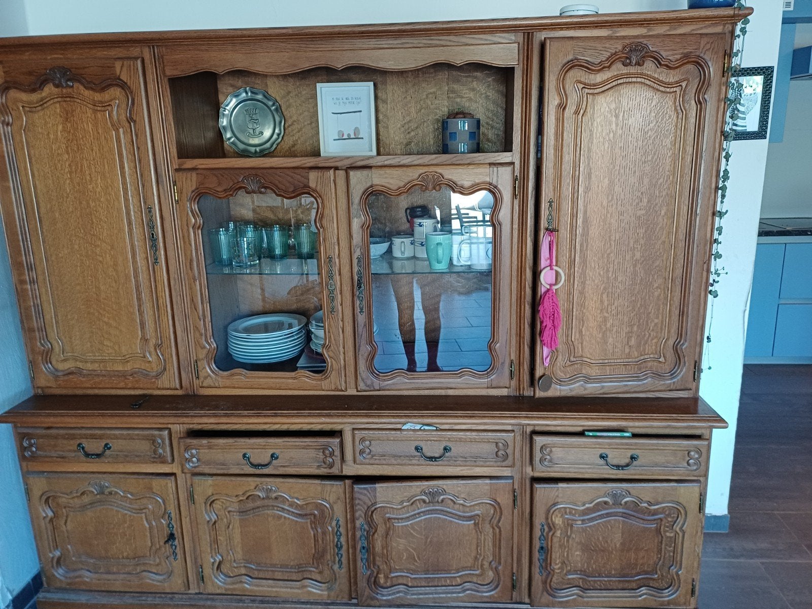 Kast, Ophalen, Gebruikt, Met deur(en), 200 cm of meer