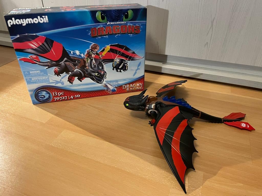 Playmobil Dragons 70727 Krokmou (+4 ans), Enlèvement, Utilisé