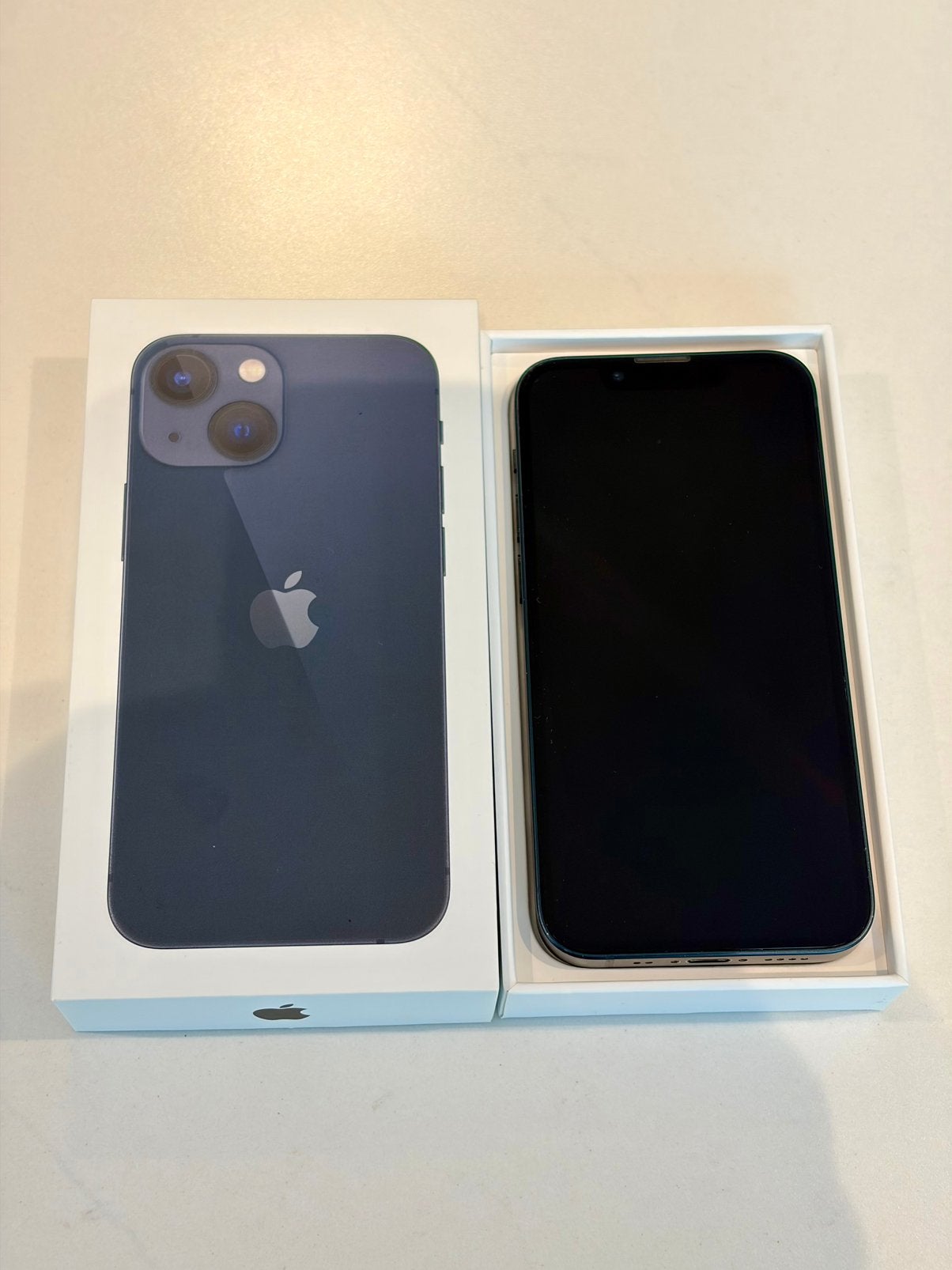 iPhone 13 mini, Midnight, 256GB, Telecommunicatie, Ophalen, Zo goed als nieuw, IPhone 13