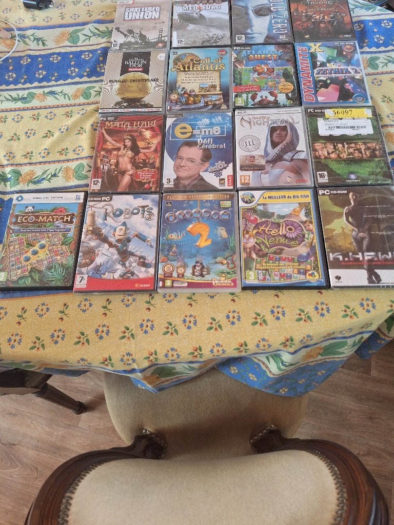 a vendre un lots de jeux pc ., Consoles de jeu & Jeux vidéo, 1 joueur, À partir de 12 ans, Aventure et Action, Comme neuf