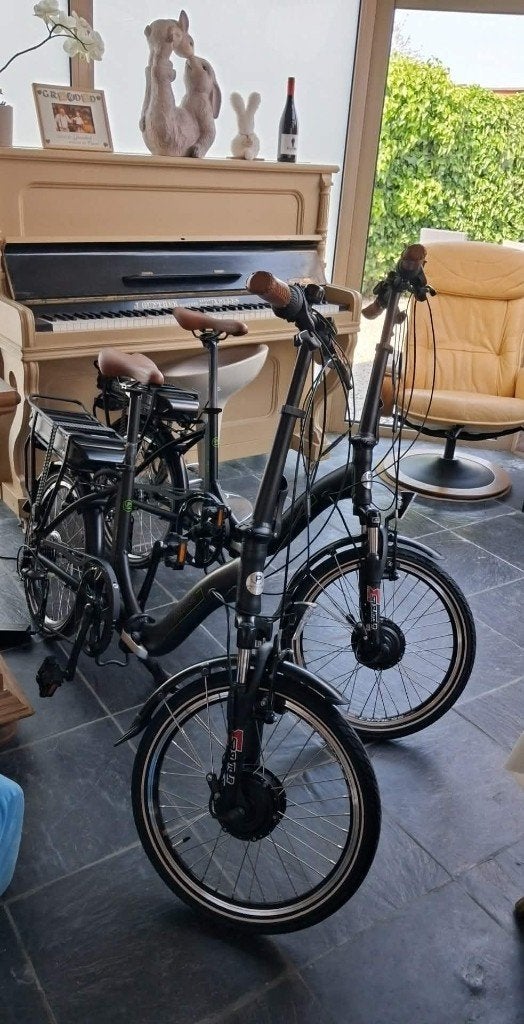 2 zo goed als nieuwe electrische Prestige vouwfietsen, Versnellingen, Zo goed als nieuw, Dames, Ophalen