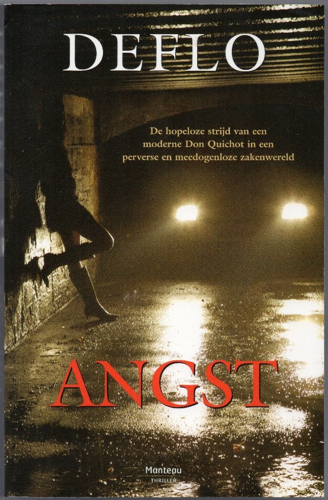 Luc Deflo - Angst, België, Ophalen of Verzenden, Zo goed als nieuw, Luc Deflo