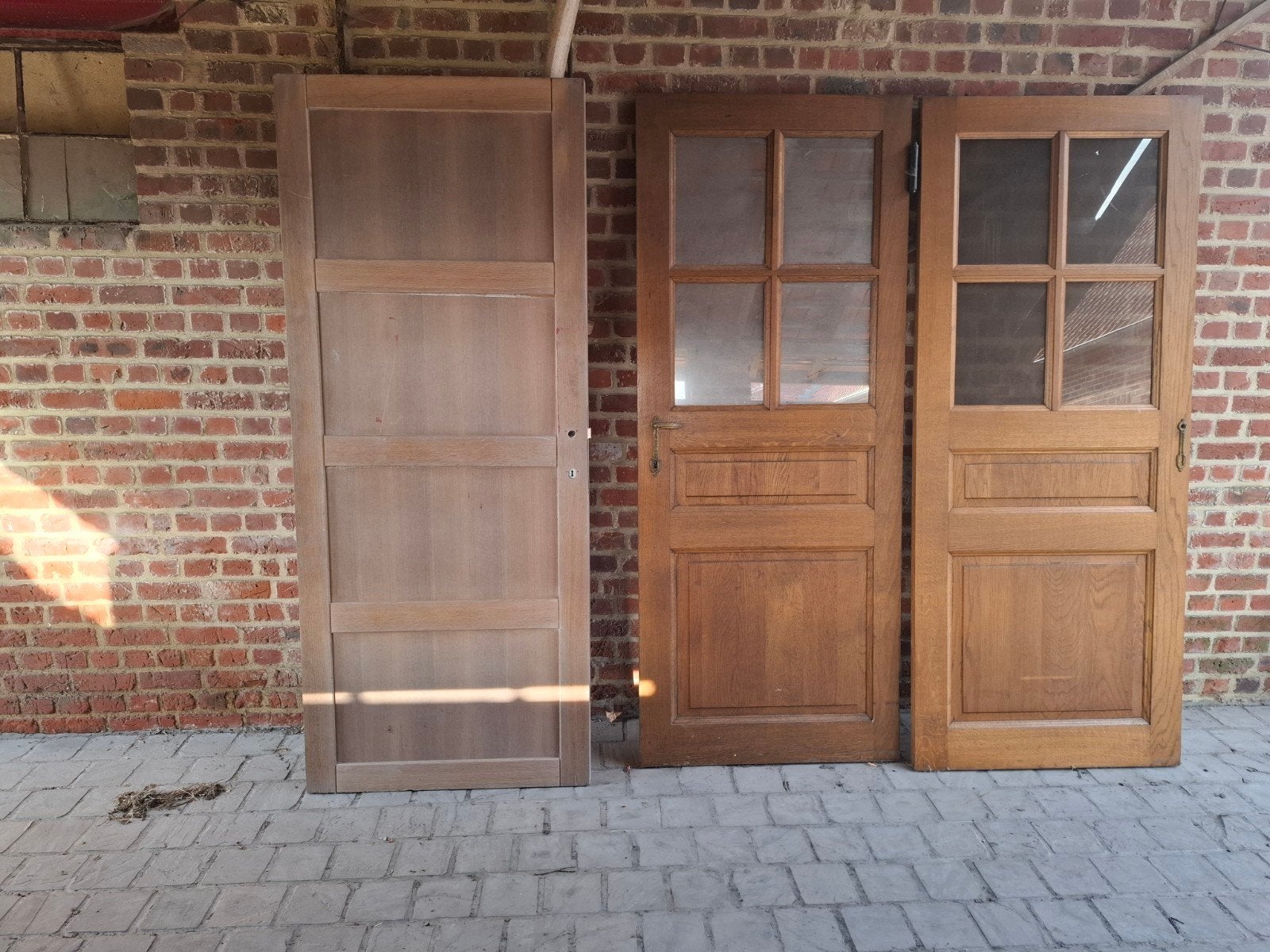 eiken deuren, Doe-het-zelf en Bouw, Deuren en Vliegenramen, Ophalen