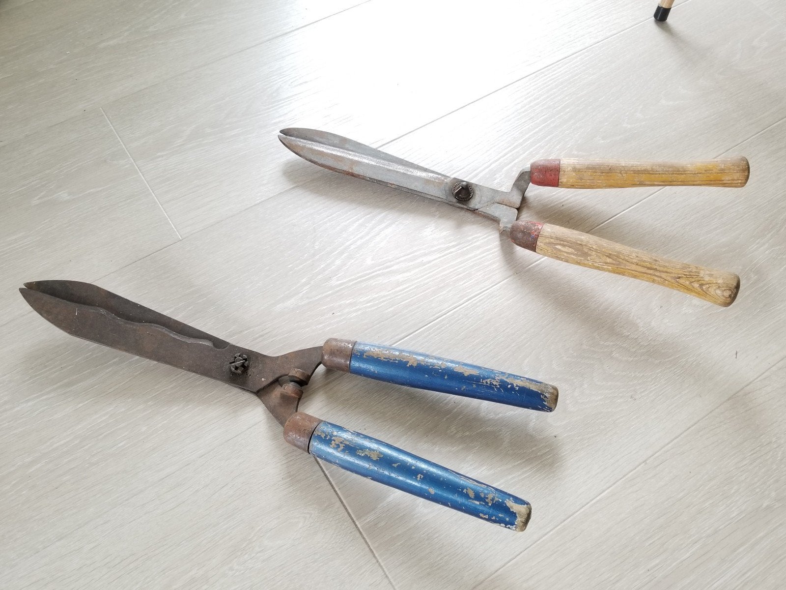 Maunuele haagschaar heggenschaar, Ophalen of Verzenden, Gebruikt