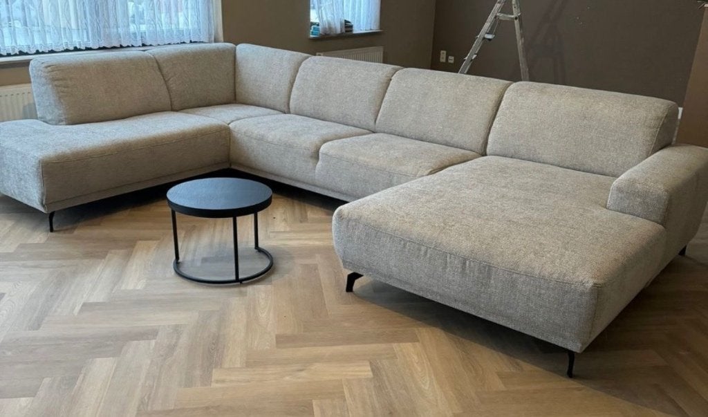 Hoekzetel te koop, Huis en Inrichting, Zetels | Zetels, Ophalen, 250 tot 300 cm, Hoekbank, Zo goed als nieuw