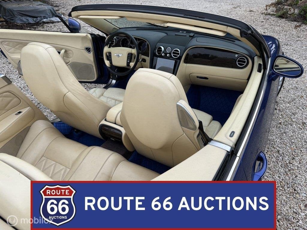 Bentley Continental GTC | 2008 | Route 66 Auctions, Auto's, Gebruikt, Zwart, Bedrijf, Overige carrosserie