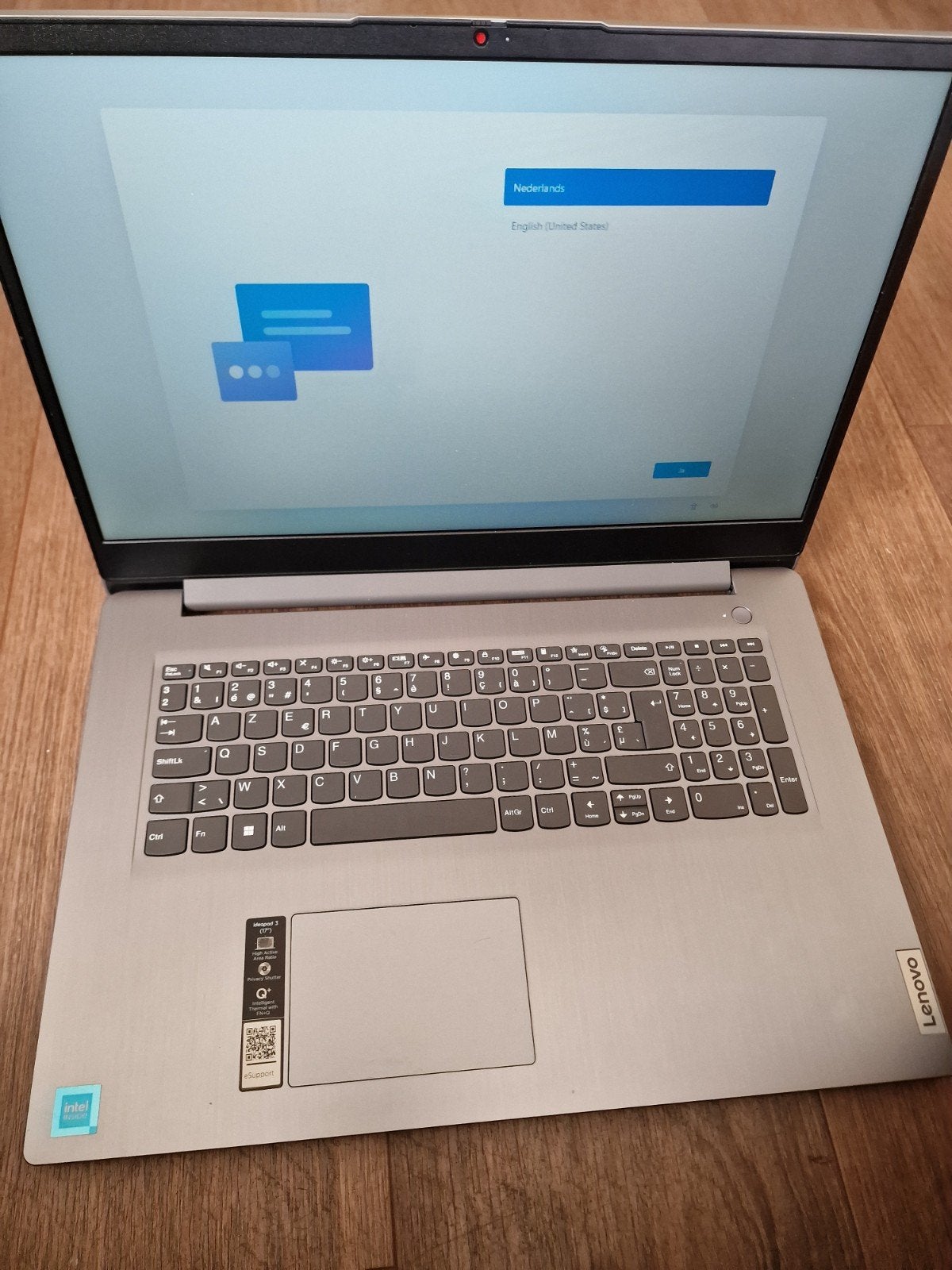LENOVO Laptop IdeaPad 3, Computers en Software, Windows Laptops, Ophalen, Zo goed als nieuw, HDD, Azerty