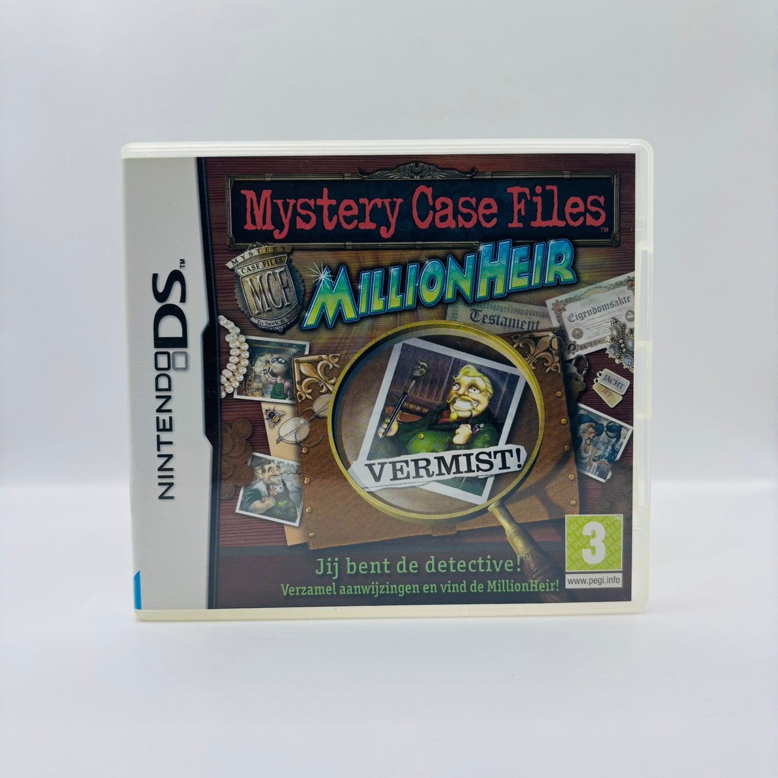 Mystery Case Files Millionaire Nintendo DS, Consoles de jeu & Jeux vidéo, Enlèvement ou Envoi, Comme neuf, Puzzle et Éducatif