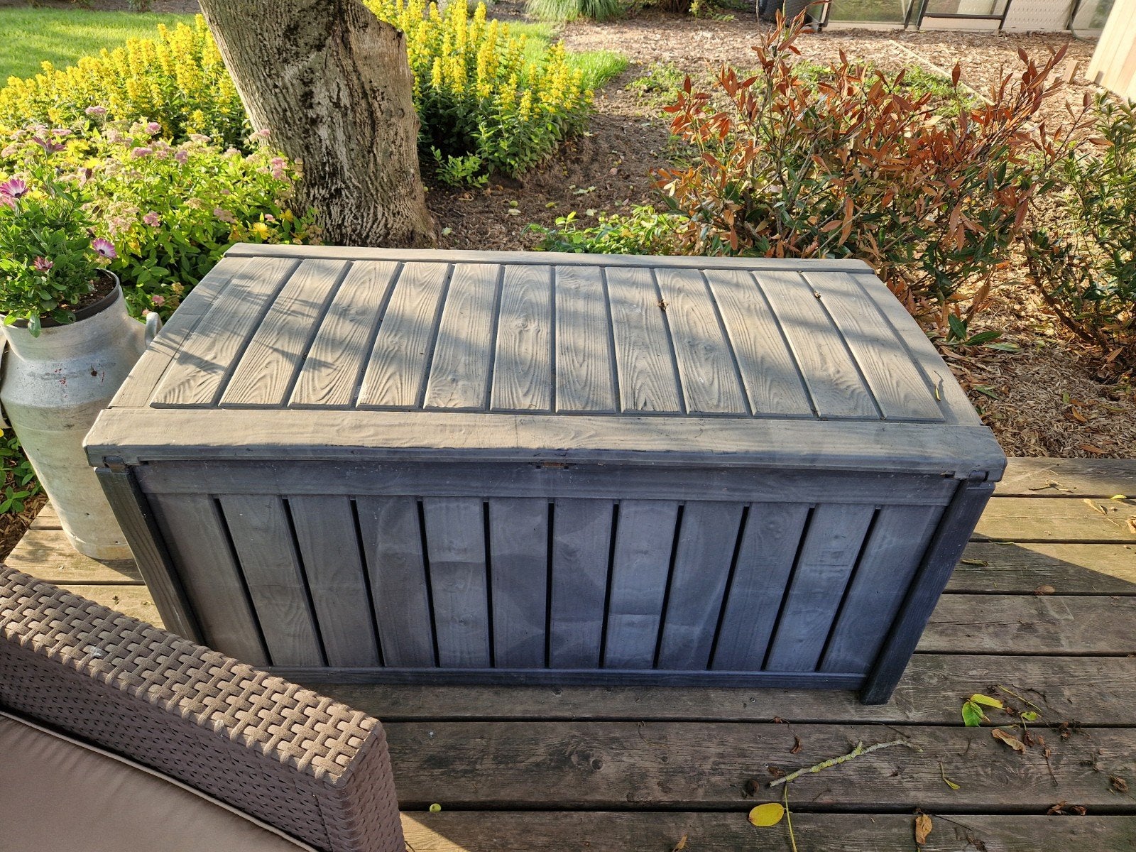 Opbergbox voor loungekussens, Ophalen, Gebruikt, Kunststof, Overige typen