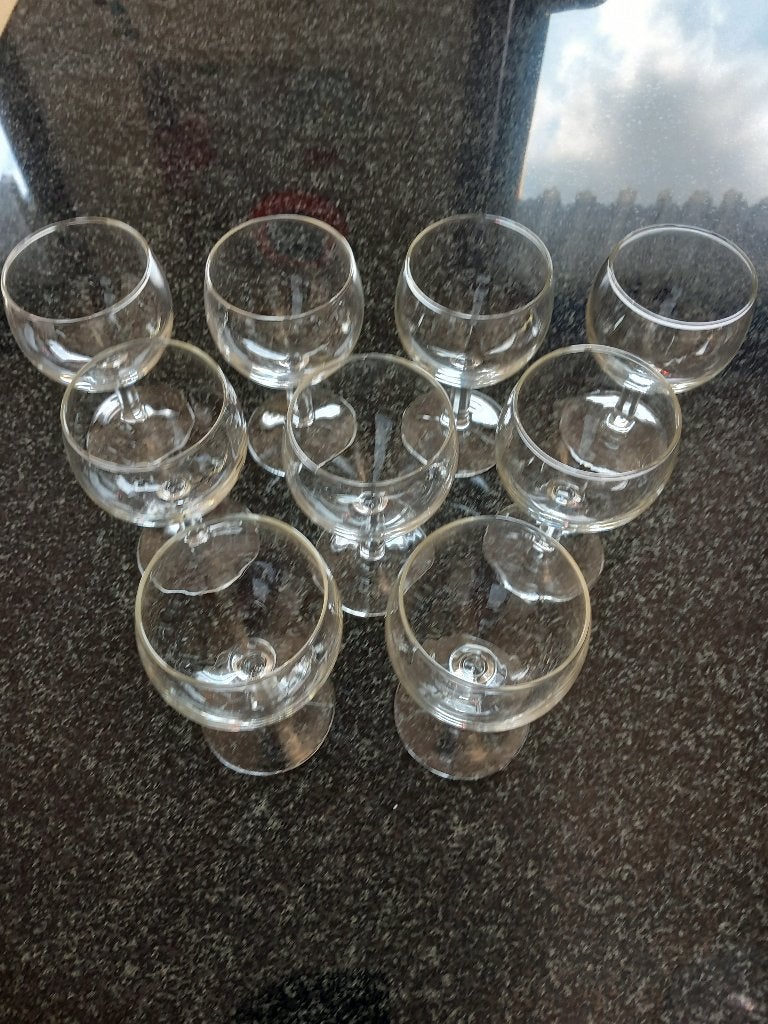 Mooie Kristallen Wijnglaasjes ( Nieuw ), Maison & Meubles, Cuisine | Vaisselle, Enlèvement, Neuf, Verre ou Verres
