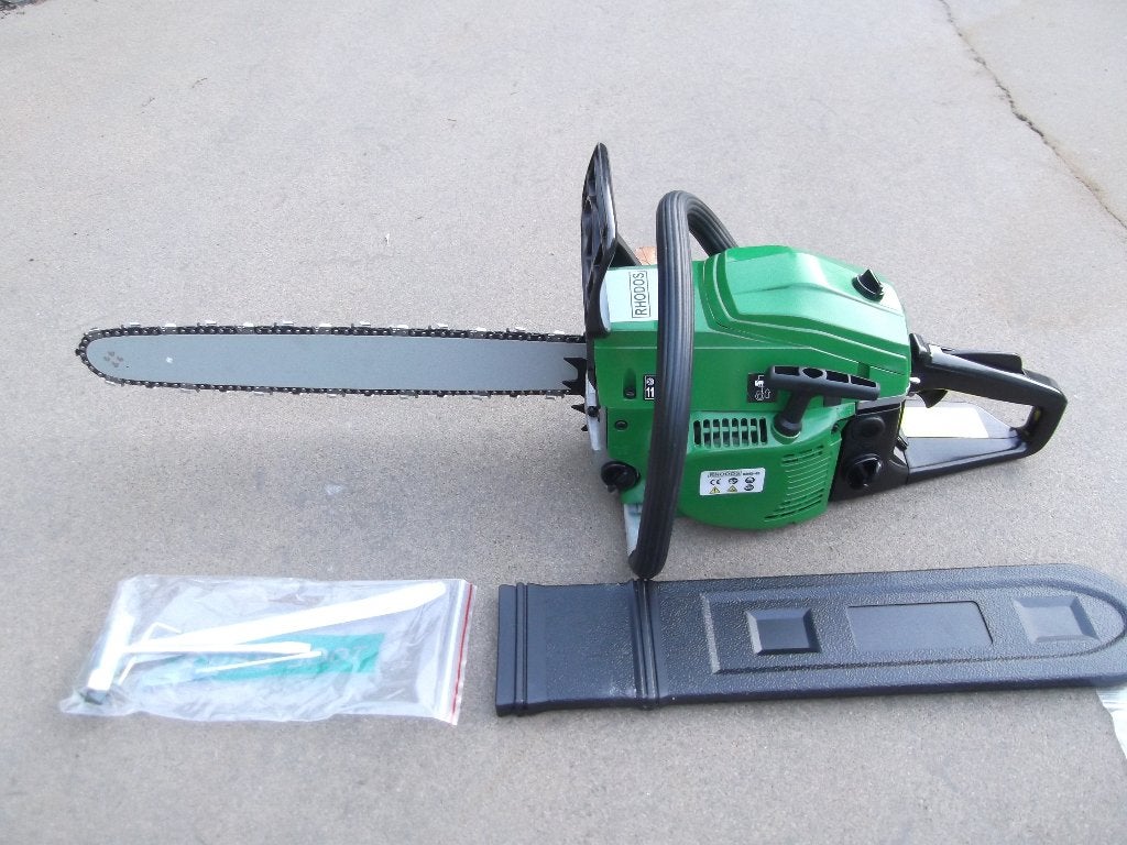 benzine kettingzaag, Doe-het-zelf en Bouw, Ophalen, Nieuw, Kettingzaag