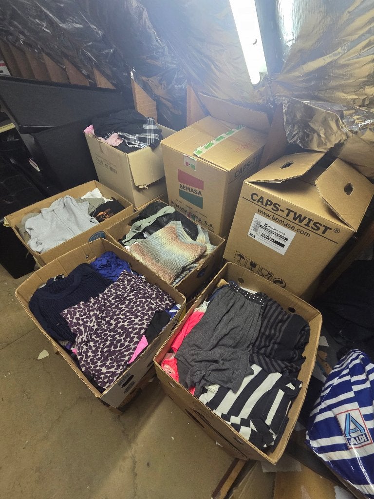 Dames kledijpakketten xs tot xxxl, Ophalen, Gedragen, Maat 38/40 (M)
