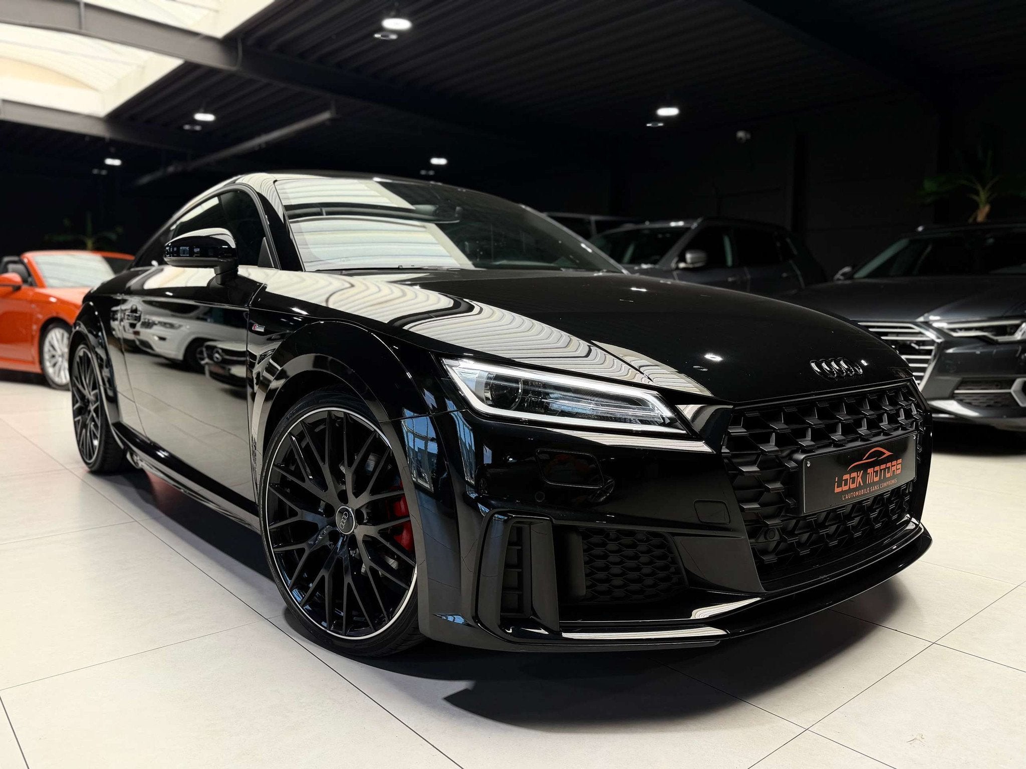 Audi TT Coupé 40 TFSI Competition S line S tronic 197CV KEY, Autos, Cuir, Euro 6, Noir, 2 portes