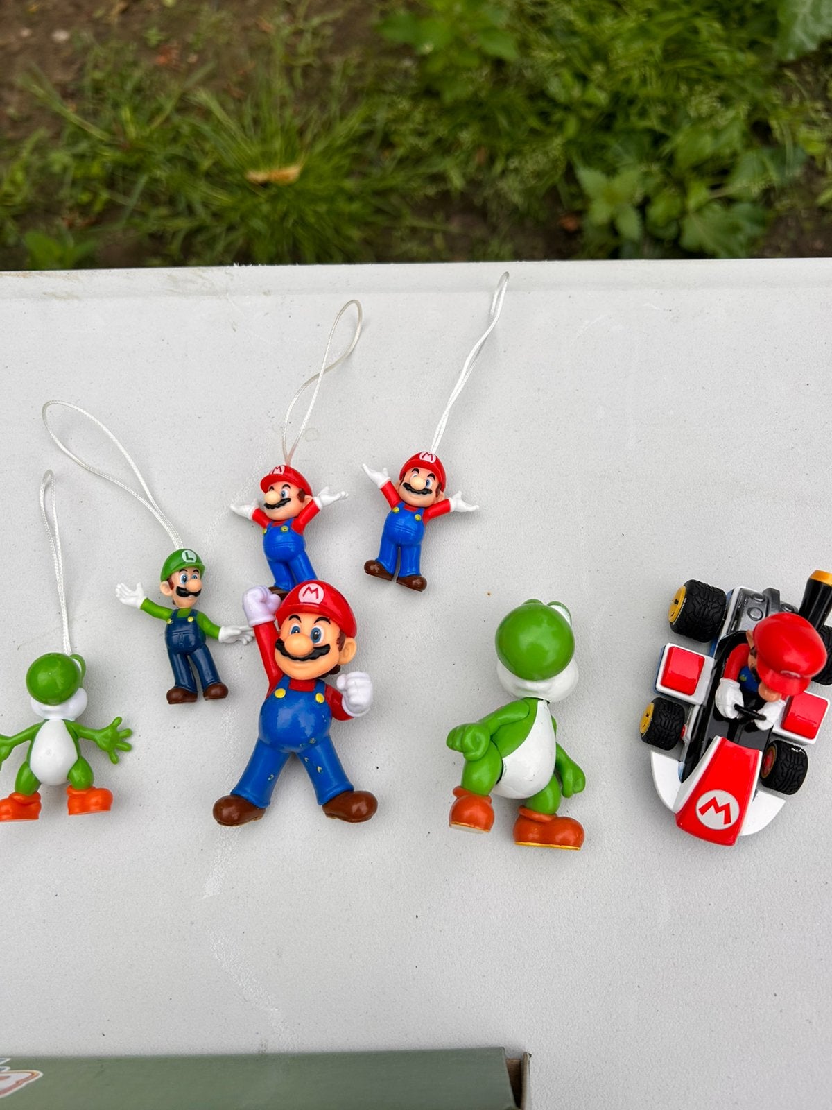 Poppetjes Super Mario, Ophalen