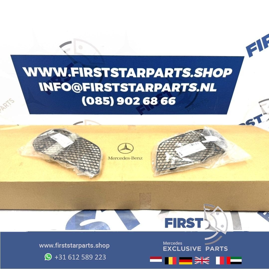 Mercedes C Klasse AMG LINE BUMPER ROOSTER C43 LINKS+RECHTS S, Gebruikt, -, Ophalen of Verzenden, -