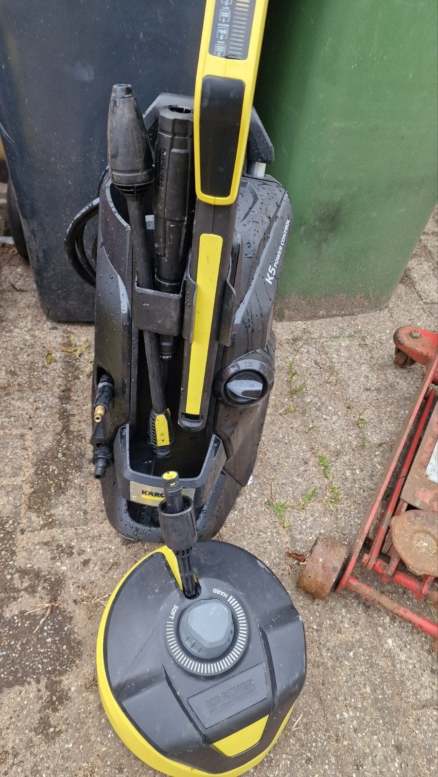hoogedrukreiniger karcher k5 power control/ black /rioolrat, Enlèvement, Utilisé, Autres types