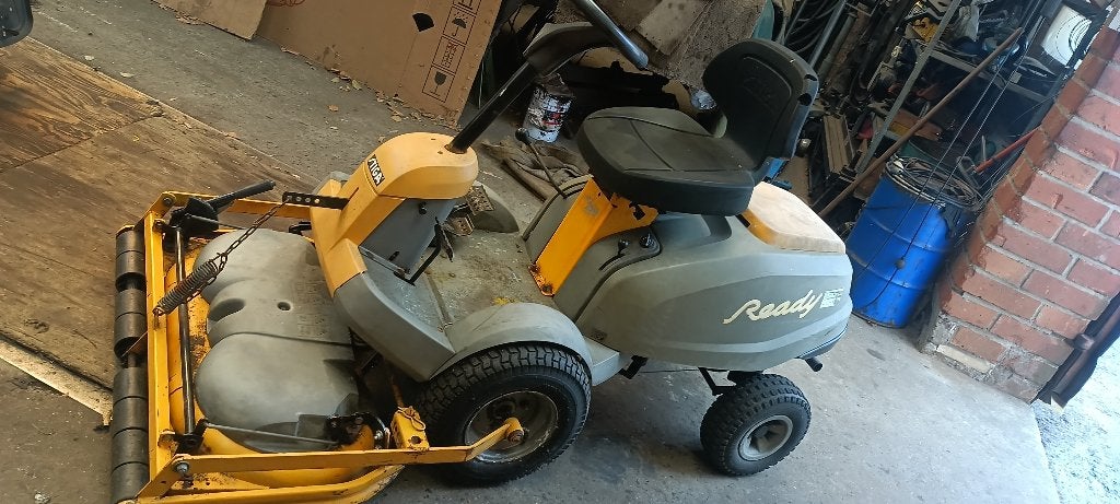 Zitmaaier Stiga mulching front maaier., Ophalen, Gebruikt, Stiga, Elektrische starter